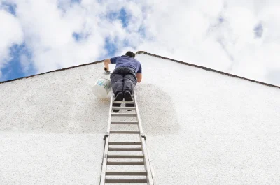 Peinture extérieure au Détroit — façades et ravalement